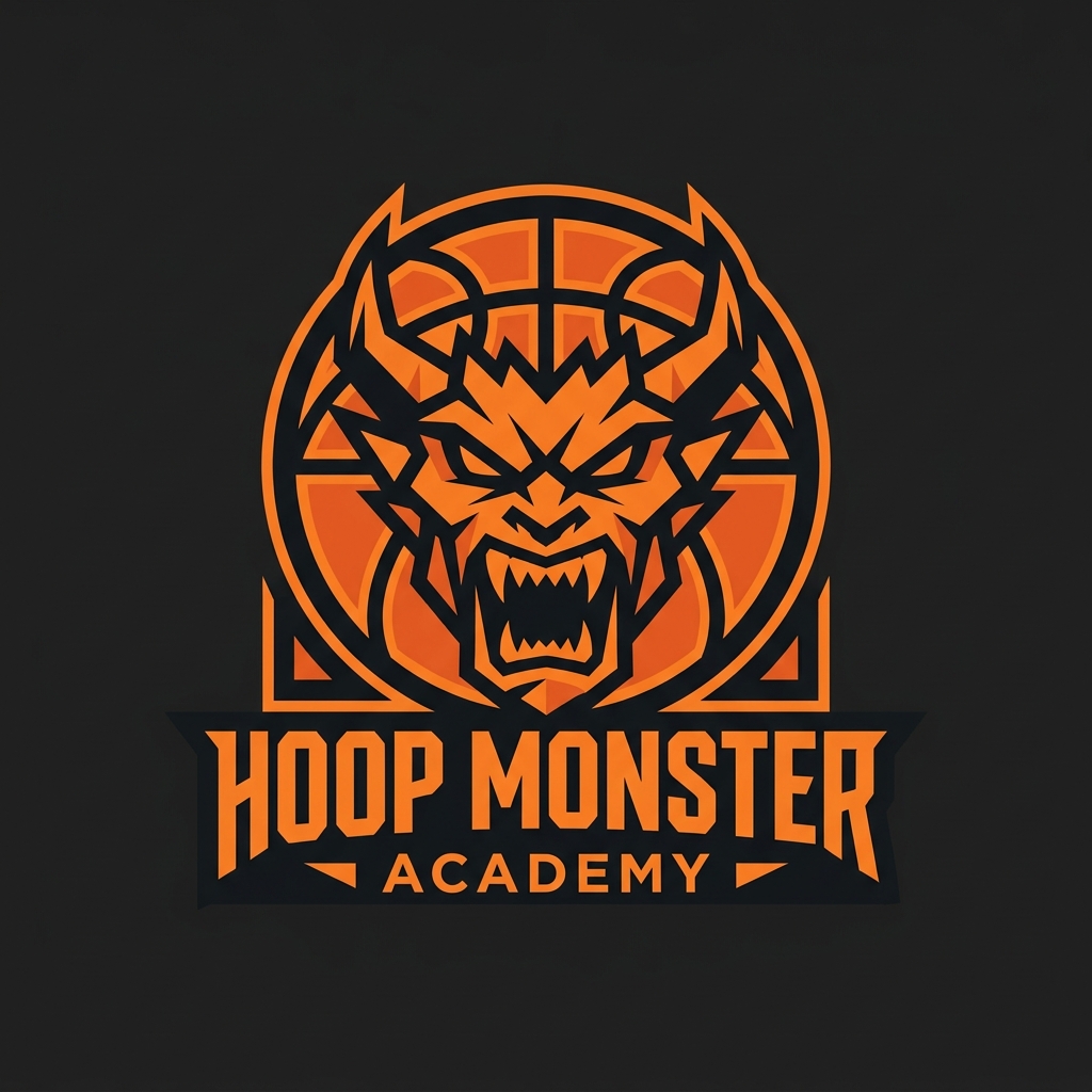 Hoop Monster Academy Logo